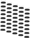 VOSAREA 100Pcs Clear Plastic Cake Box Single Cake Carrier for Home Party Bakery Shop for Birthday Wedding Shower Festivals Dessert Storage Container
