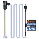 1800W Submersible Water Heater Portable Electric Hot Tub and Pool Immersion Water Heater with Temp Control, WiFi Timer for Baptistry, Spa, Inflatable Pool, Above Ground Pool and Bathtub