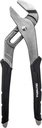 Olympia Tools 10-Inch Tongue and Groove Pliers, Straight Jaw Pliers with Cushion grip, 6 Jaw positions, 2.1" Jaw Capacity