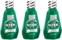Scope Mouthwash Classic Original Mint 1.2 Oz Travel Size Pack of 3)