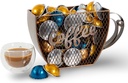 Made Easy Kit Coffee Pod Organizer Compatible with Nespresso Vertuo and Original - Countertop Sculpture Holder Basket Style for Café Bar, Corner Station Office Break Area (Mountable Mug Vintage)