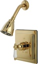 Kingston Brass VB8652PLSO Victorian Shower Faucet, 72 x 7 x 7.31, Polished Brass