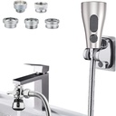 Kitchen Faucet Sink Sprayer Attachment, Sink Hose Sprayer with Aerator For Faucet with Brass Diverter and Stainless Steel Hose for Kithcen,Laundry Room, Bathroom Pet Shower,Hair Washing