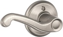SCHLAGE LOCK CO, Nickel F170VFLA619LH Flair Dummy LH Lever, Size