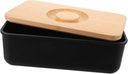Cabilock Bread Box with Cutting Board Lid Kitchen Bread Storage Container and Baked Goods Airtight Design for Freshness Capacity Organizer