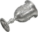 IMIKEYA 1pc Metal Craft Cup Ornaments One Pattern Cup Vintage Chalice Goblet Medieval Halloween Decoration