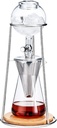 Cold Brew Coffee Maker,Cold Drip Coffee Machine with Adjustable Stainless Steel Filter,Cold Brew Coffee Tower Iced Coffee Brewer for Home and Office