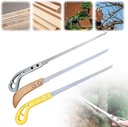 Outdoor Portable Hand Saw, Hand Pruning Saws Small Hand Saw, Portable Camping Hand Saw Fine Toothed Hand Saw Mini Woodworking Hand Saws for Camping, Gardening (3PCS)
