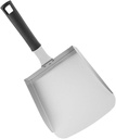 Pizza Shovel French Fry Scoop Kitchen Griddle Spatula Stainless Steel Food Scoop Multi-purpose Kitchen Supply