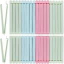 80 PCS Sealing Clip Bag Plastic Chip Large Size Food Clips Bag Clips for Food Storage Kitchen and Home (5.9in x40, 4.72in x40)