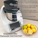 Orange rotary juicer separation extraction physical press compatible with Thermomix TM5/TM6/TM31 rotary orange juicer compatible with Thermomix TM5/TM6/TM31 compatible with Thermomix Accessories