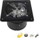 Ventilation Blower Wall-Mounted Vent Fans for Kitchen,Bathroom,Laundry Room Exhaust Fan Smoke Extractor Fan Kit, 12inch