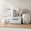 10Pcs Clear Thickened Disposable Dust Cover,Kitchen Appliance Covers, Universal Elastic Small Appliance Covers,Elastic Household Kitchen Appliance Dust Proof Protective Cover,Specialty Plates Plates