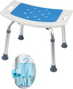 Medokare Shower Seat for Inside Shower - Bath Stool, Medical Shower Chairs for Seniors, Elderly, Handicap & Disabled - Adjustable Support Shower Bench w/Handles for Bathtub