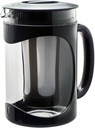 Primula Burke Cold Brew Iced Coffee Maker - Glass Carafe 1.6 Qt (51.2 oz), Black (1-Unit)