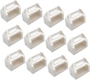KICHOUSE 20pcs Portable Toast Boxes Handheld Baking Food Containers Window Design for Bread Cake and Desserts Lightweight and Practical Packaging