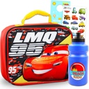 Disney Cars Lunch Box Set - Bundle with an Insulated Lightning McQueen Lunch Bag, Water Bottle, More | Disney Cars School Supplies for Kids