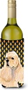 Caroline's Treasures SS4315LITERK Cocker Spaniel Candy Corn Halloween Portrait Wine Bottle Hugger Bottle Cooler Sleeve Hugger Machine Washable Collapsible Insulator Beverage Insulated Holder
