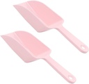 XYWHPGV Plastic Ice Scoop Food Ice Shovels Utility Scoop for Kitchen Chilled Drinks Bar KTV Bar Hotel Dishwasher Safe 2pcs Pink(014a7 14963 5976d dc689 1f4d9 0e10e