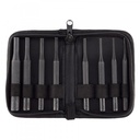 8 Pieces Gunsmith Grip Pin Punch Tool Set in Zippered Organizer Carry Case for Woodwork Machinery Repairs and Crafts by BOOSTEADY