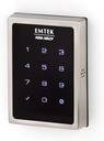 Emtek Empowered Motorized Touchscreen Keypad Smart Deadbolt - Connected by August, Satin Nickel (US15), Model: EMP1101US15