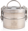 2 Tier Indian-Tiffin Stainless Steel Small Tiffin Lunch Box
