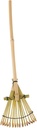 Toyvian Garden Rake: for Sandboxes Bamboo Lightweight Hand Rake for Sand Leveling for Parks and Courtyards Leaves Small Garden Tool