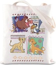 Cartoon Movie Tote Bag Magic Kingd*m Movie Inspired Gift Lion, Simba And Timon Fan Gifts
