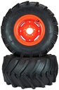 (2) Aggressive Tire Assemblies 26x12.00-12 Fits Kubota BX Series K2561-17410