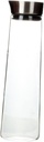 Zerodeko Beverage Pitcher Lid Large Capacity Jug for Home Use Elegant Design for Tea Juice Borosilicate Glass for Entertaining Guests