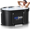 Upgrade XL 139 Gal Oval Ice Bath Tub for Athletes. Portable Outdoor Cold Plunge Tub for Recovery for Lightweight Durability,Stability, Multiple Layered Portable Ice Baths for Indoor,Gyms use