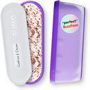 SUMO Set of 2, Ice Cream Containers for Homemade Ice Cream - 1.5 Quart Each, Reusable Freezer Storage Containers - Purple