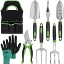 Gardening Supplies, Stainless Steel Garden Tools, 8 Pcs Gardening Hand Tools Kit, Gardening Gifts for Women, Mom and Men