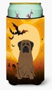 Caroline's Treasures BB4350TBC Halloween Bullmastiff Tall Boy Hugger Can Cooler Sleeve Hugger Machine Washable Drink Sleeve Hugger Collapsible Insulator Beverage Insulated Holder