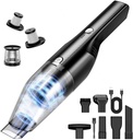 Handheld Vacuum Cordless -Car Vacuum Portable Cordless Cleaner with 11000Pa Powerful Suction,1.2lbs Lightweight, Type-C Charge, Multiple Accessories, Portable Hand Vacuum for Home, Pet and Car