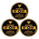 FOXBC 10 inch 200-Tooth Contractor Saw Blade for Plastic, Vinyl Siding, Plywood, OSB, Veneer with 5/8" Arbor - 3 Pack