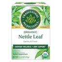 Traditional Medicinals Organic, Nettle Tea - Supports Joint Health & Overall Wellness with Stinging Nettle - Kosher, Non-GMO, Caffeine-Free, Compostable - 16 Tea Bags