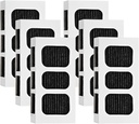 6 PACK Refrigerator Air Filter Replacement for Paultra2, Compatible with Frigidaire Pureair Ultra 2, Pure Air Ultra 2, Pureair Ultra II, Electrolux 242047805, 5303918847, EAP12364179