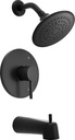PROFLO PF8830G Orrs Tub and Shower Trim Package with 1.75 GPM Single Function Shower Head - Matte Black