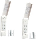 2 Garage Outlet Garage Door Remote Keypad Opener for Linear (MDTK)