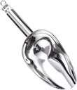 Stainless Steel Scoop Multi-purpose Shovel for Kitchen Bar and Restaurant Use for Ice Pet Food Nuts and More Ergonomic Handle Design