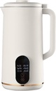 Nut Milk Machine, Small Household 650ML Fully Automatic Cooking and Filtering-Free Food Processor for Homemade Almonds, Oats, Coconuts, Soybeans,Ivory