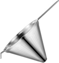 COHEALI Wide Mouth Coffee Filter Funnel Stainless Steel Reusable and Easy to Clean for Dripper Filter Cup Tea Strainer