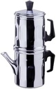 ILSA Neapolitan Coffee Maker 3-4 Cup Size - Aluminium 99,5% [ Italian Import ]