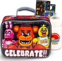 Five Nights at Freddy's Lunch Box for Boys Set - Bundle with Insulated FNAF Lunch Bag, Water Bottle, Stickers, More | Five Nights at Freddy's Lunchbox for Kids