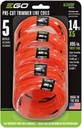 EGO Power+ Twisted String Trimmer Lines, Pre-Cut 0.095", 5-Pack - AL2420P