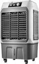 Evaporative Air Cooler & Humidifier, 3 Speeds, 27L Water Tank, 150W, Commercial & Home Use, 90° Oscillation, Portable with Universal Casters – White