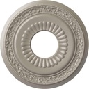 Ekena Millwork CM20LNPWS Lauren Ceiling Medallion, Pearl White