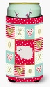 Caroline's Treasures CK5430TBC Merino Guinea Pig Love Tall Boy Hugger, Red Can Cooler Sleeve Hugger Machine Washable Drink Sleeve Hugger Collapsible Insulator Beverage Insulated Holder