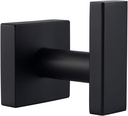 Angle Simple Towel Hook for Bathroom, Stainless Steel Hand Towel Coat Hook for Wall, Matte Black